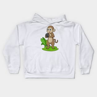 Monkey Bowling Bowling ball Kids Hoodie